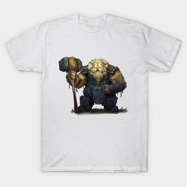 Dwarf warrior T-Shirt by zutyn